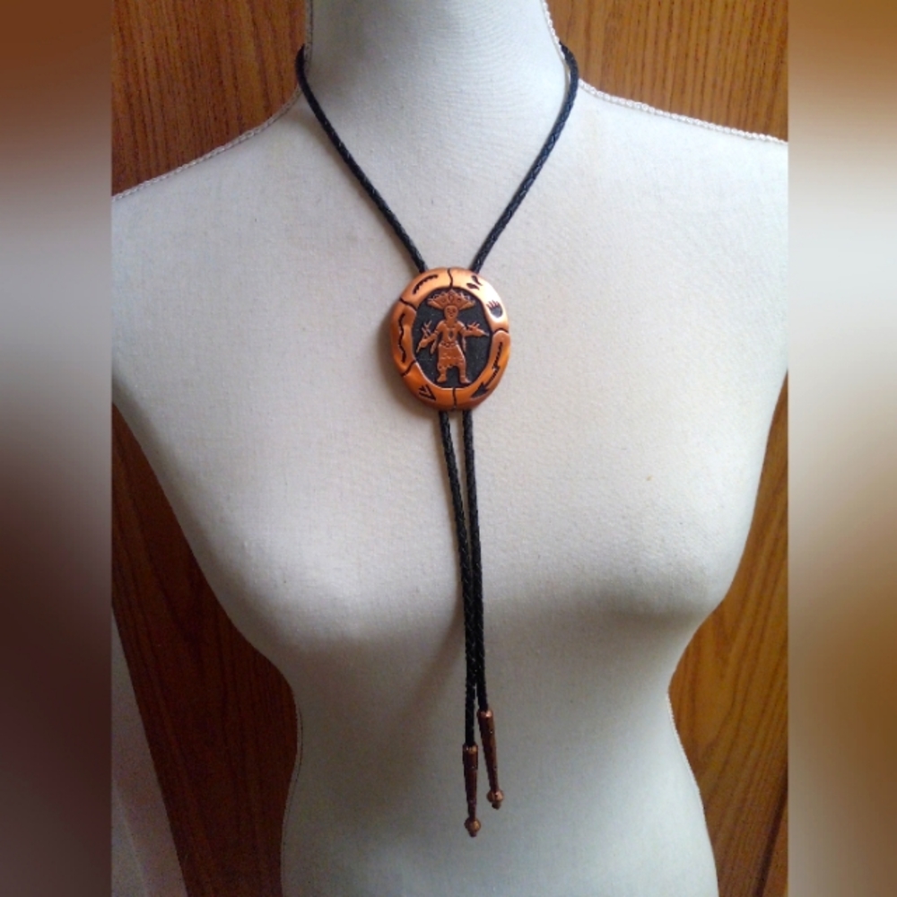 Copper Bolo Tie/Western Tie